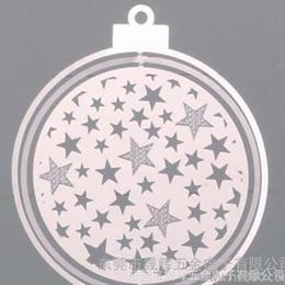 特价圣诞树金属镂空圆形装饰，节日装饰挂件